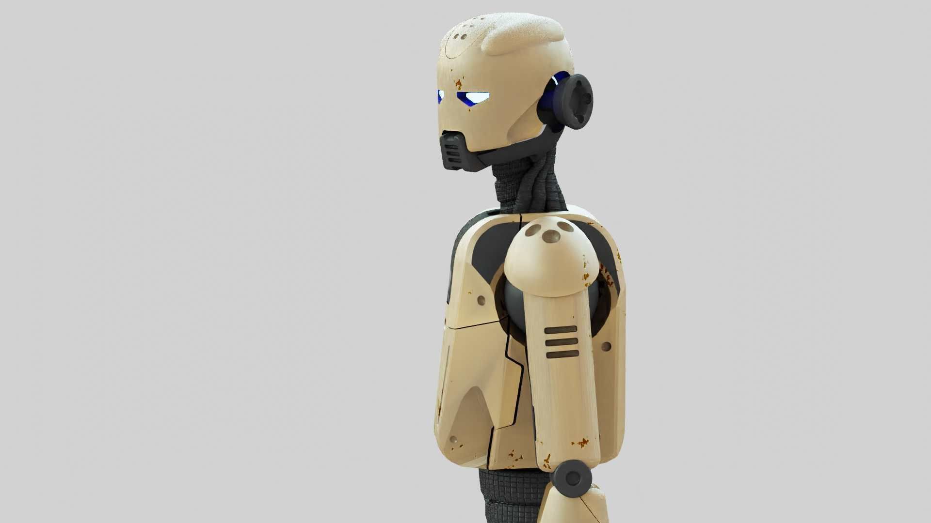 ANDROID JUNO RIGGED 3D model_17