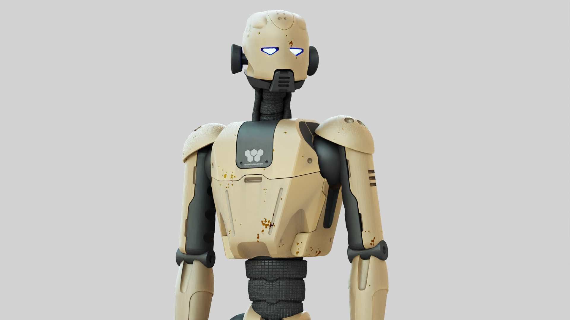 ANDROID JUNO RIGGED 3D model_16