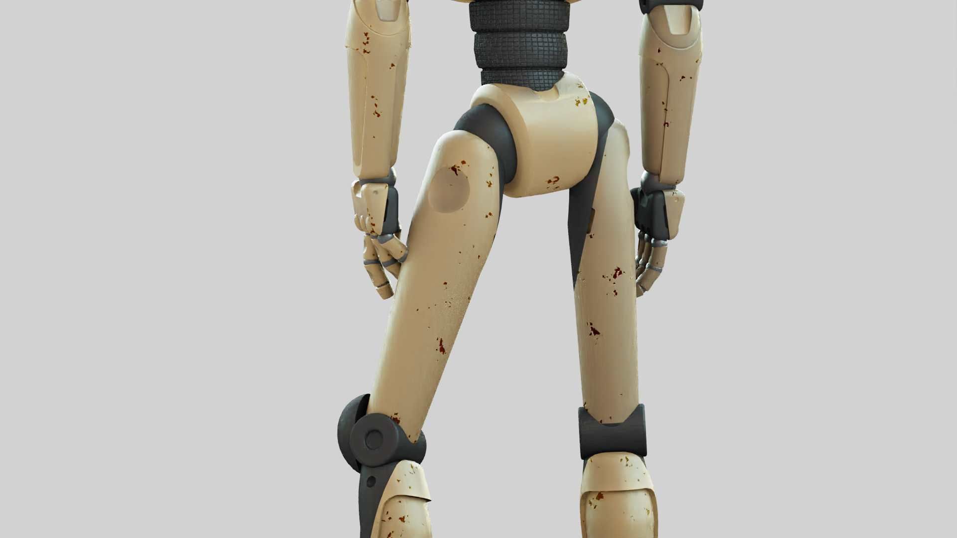 ANDROID JUNO RIGGED 3D model_19