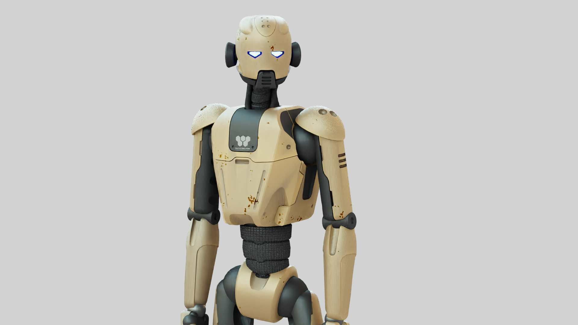 ANDROID JUNO RIGGED 3D model_25