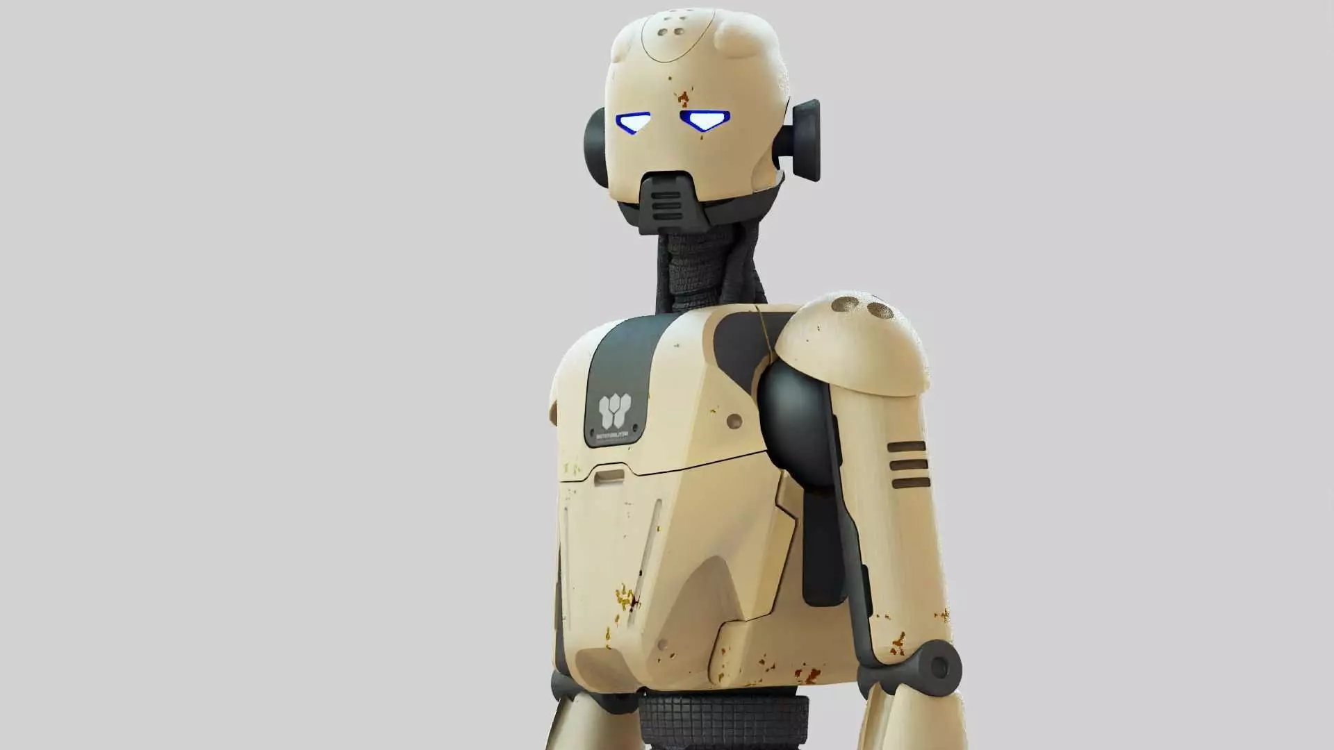 ANDROID JUNO RIGGED 3D model_0