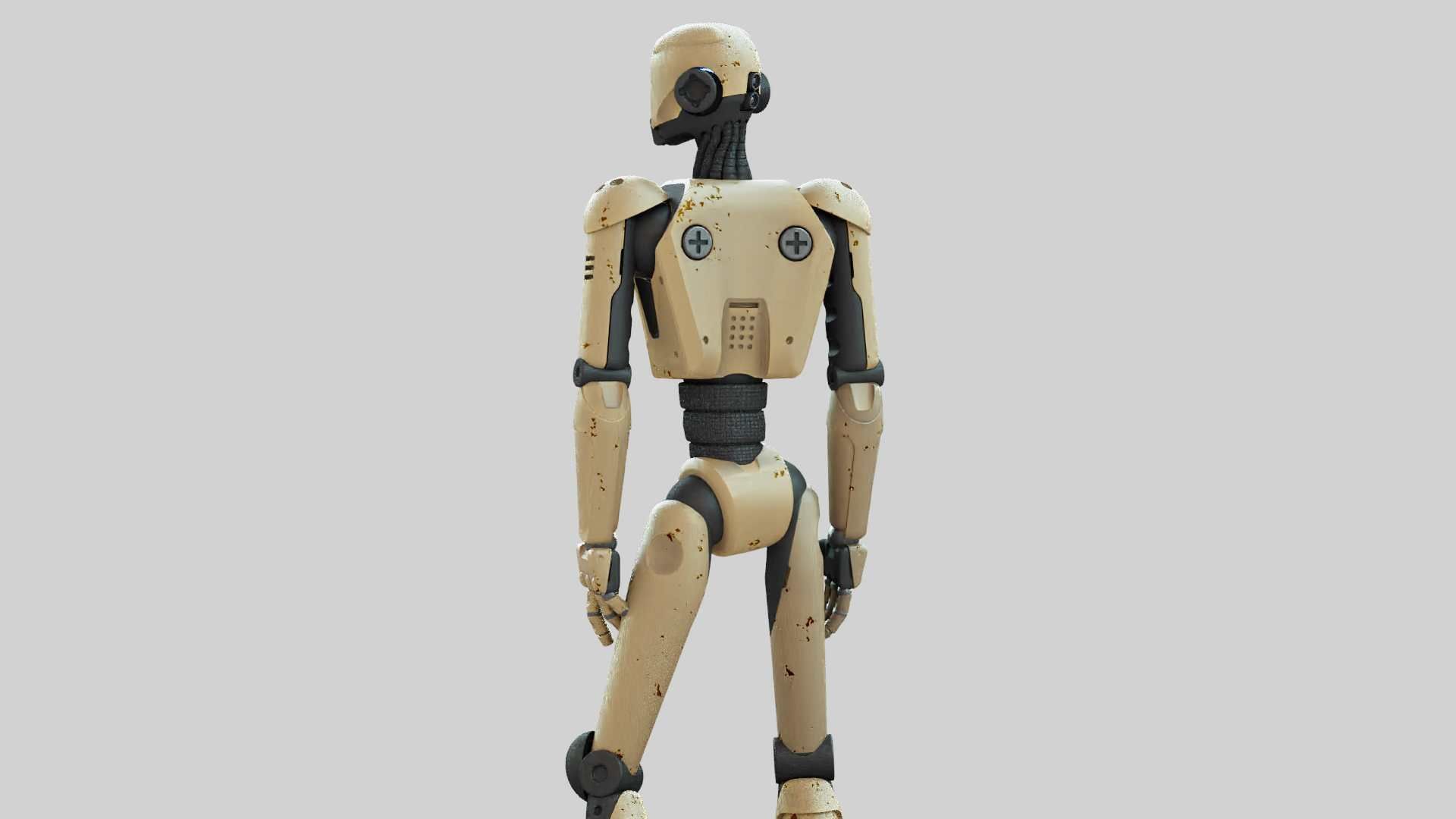 ANDROID JUNO RIGGED 3D model_10