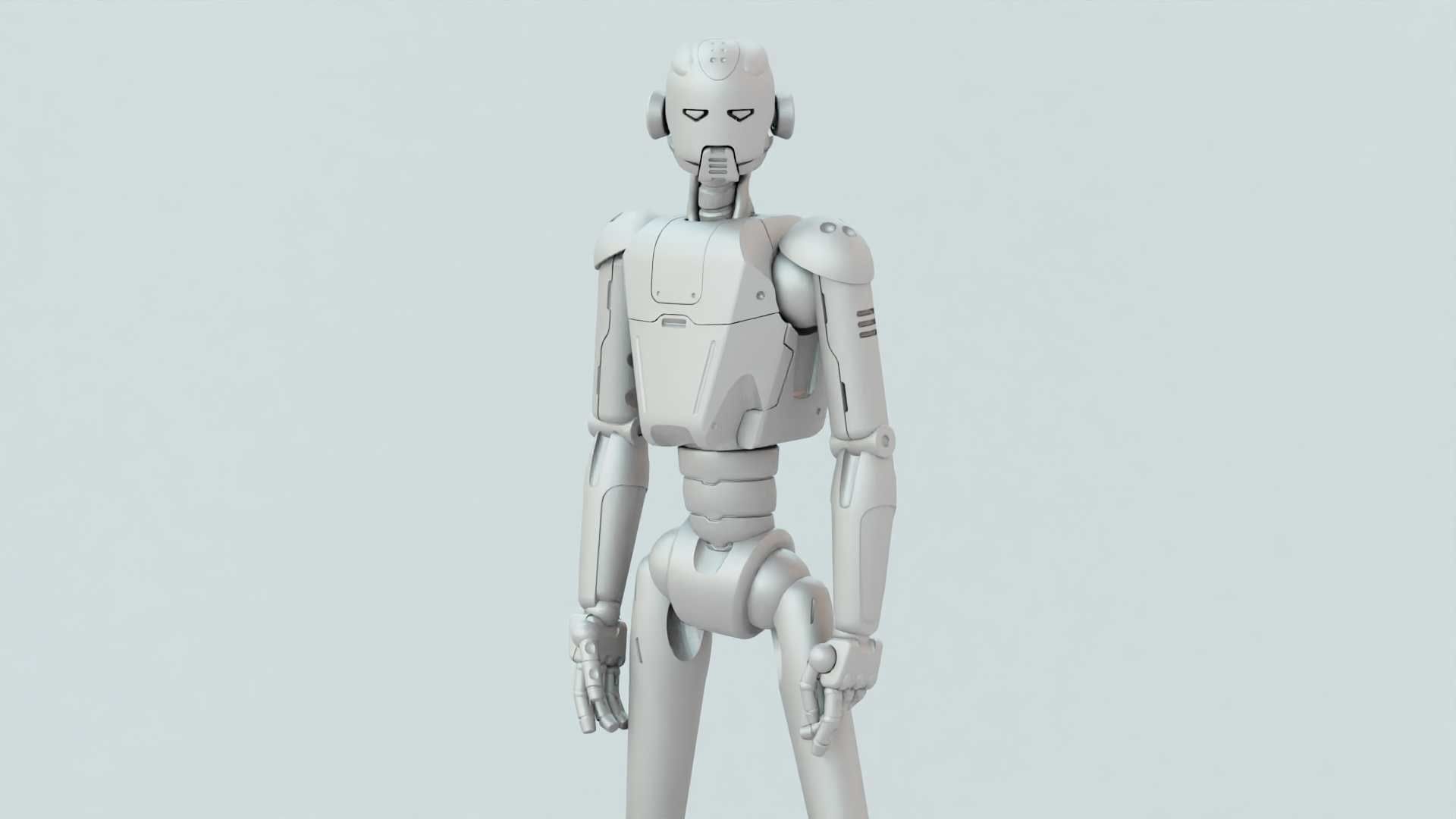 ANDROID JUNO RIGGED 3D model_30
