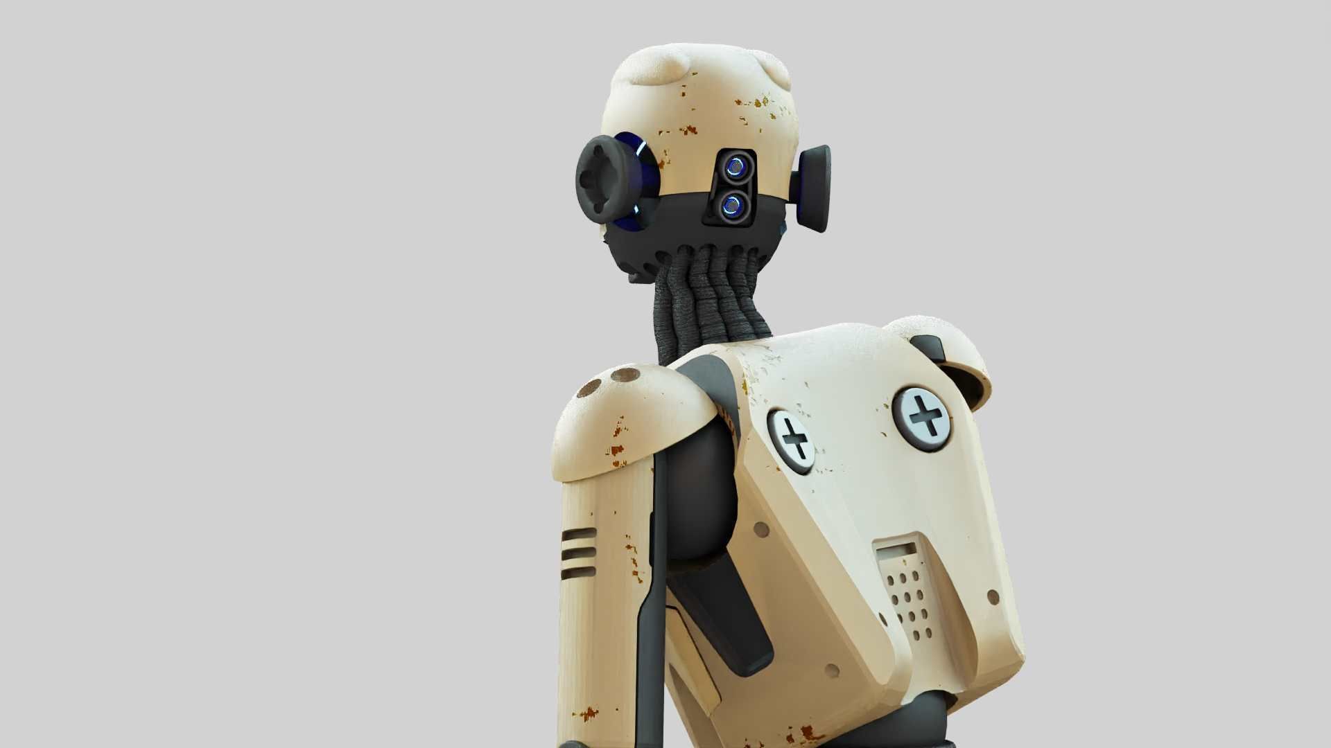ANDROID JUNO RIGGED 3D model_27