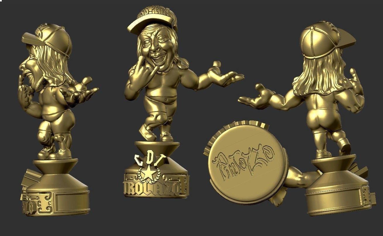 bananero trofeo CDT sapee 3D print model_2