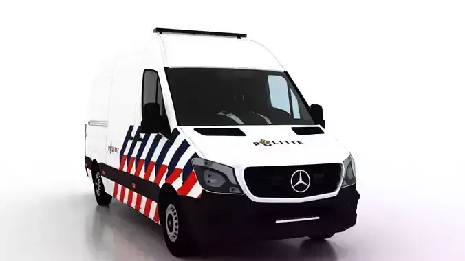 Mercedes Benz Sprinter L2H2 2015 Netherlands Police Prison