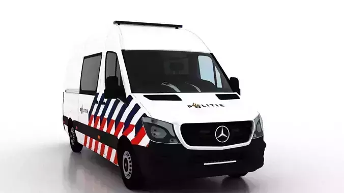 Mercedes Benz Sprinter L2H2 2015 Netherlands Police Crew Van