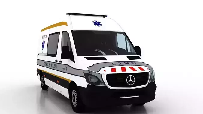 Mercedes Benz Sprinter L2H2 2015 France Ambulance
