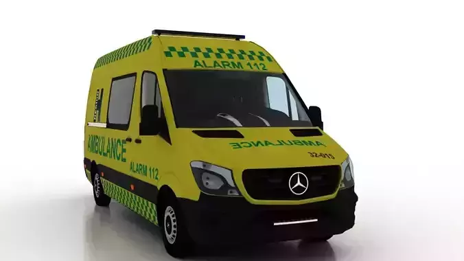 Mercedes Benz Sprinter L2H2 2015 Denmark Ambulance