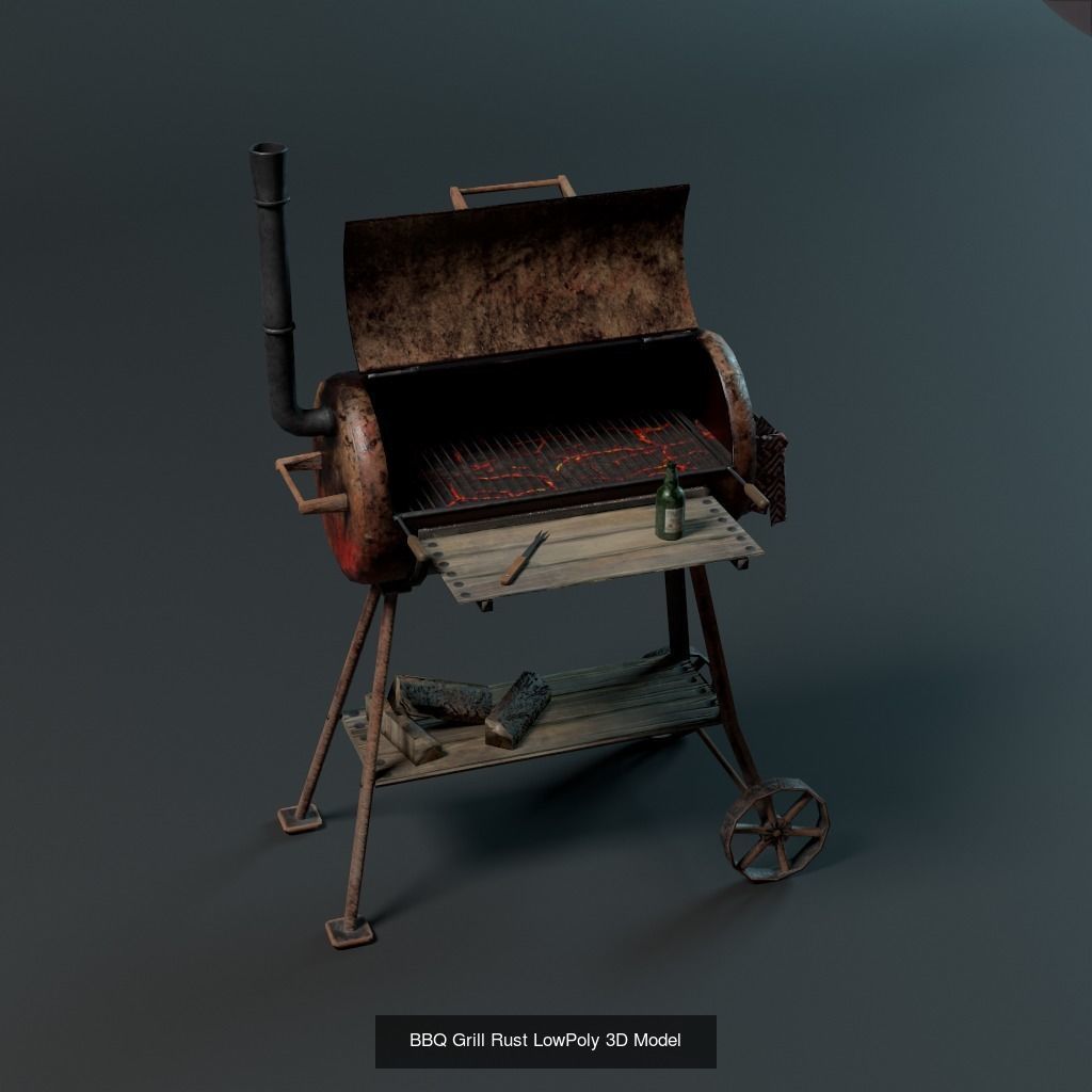 Collection N1 old water tower with barrel on top _3