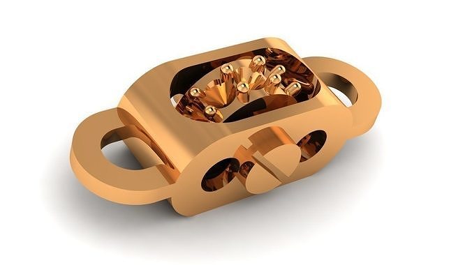 Eslabon para cadena chain link-E02-11-2021 3D print model