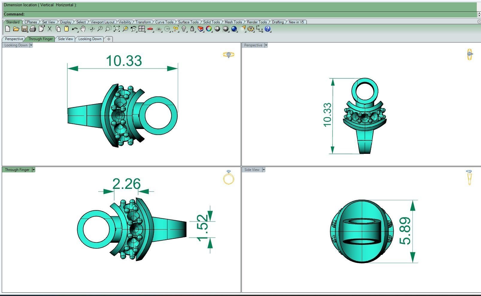 Eslabon para cadena chain link-E02-12-2021 3D print model_2