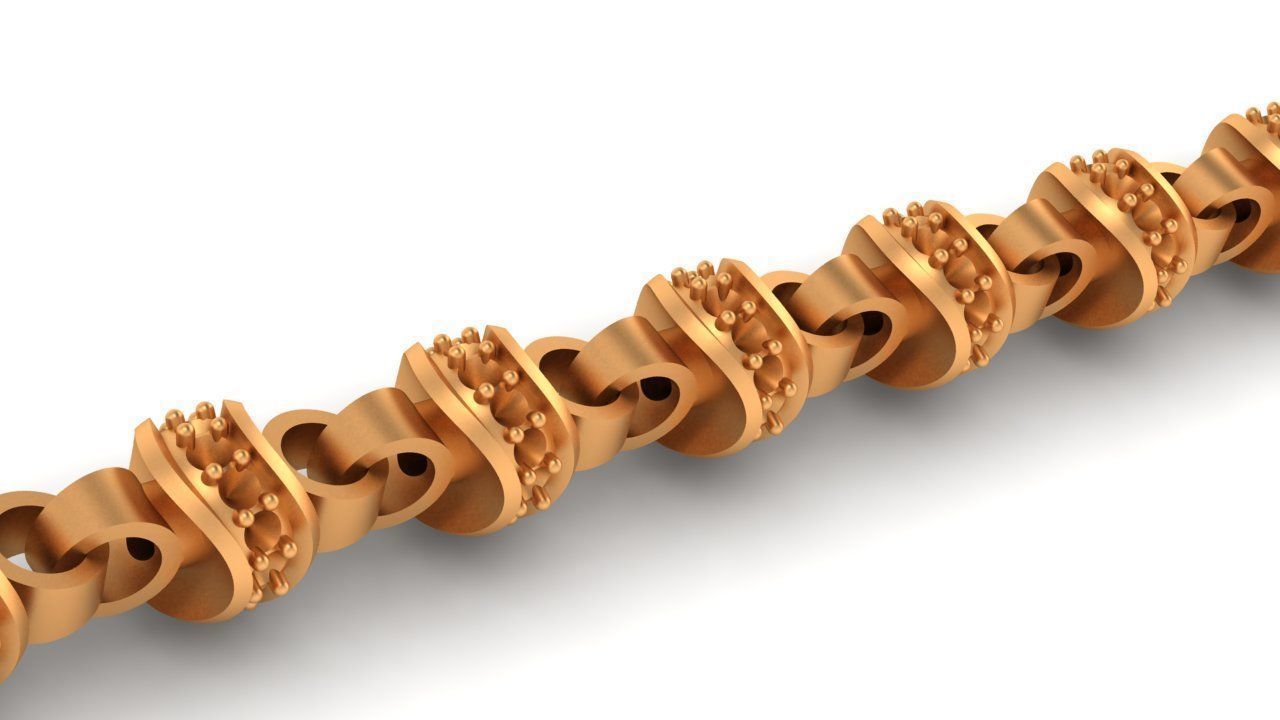 Eslabon para cadena chain link-E02-12-2021 3D print model_1