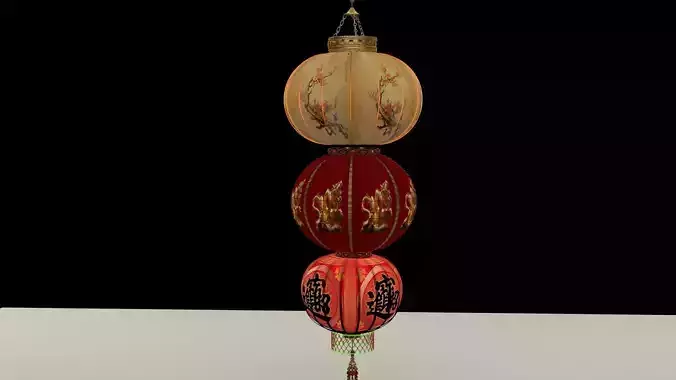 Chinese red lantern