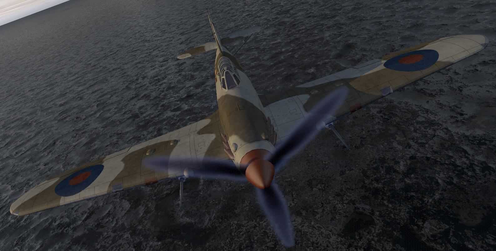 Hawker Hurricane Mk-2d 3D model_10