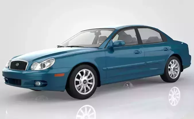 Hyundai Sonata V6 3D model