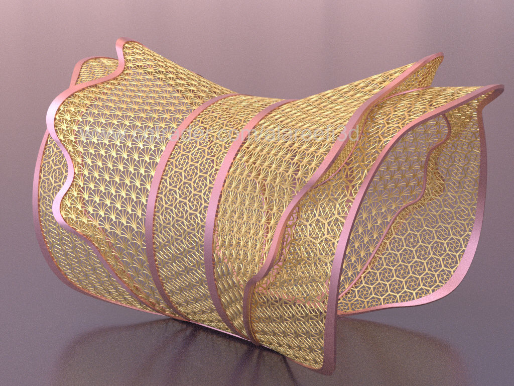 Long Ultra Vision Bangle 005 3D print model_15