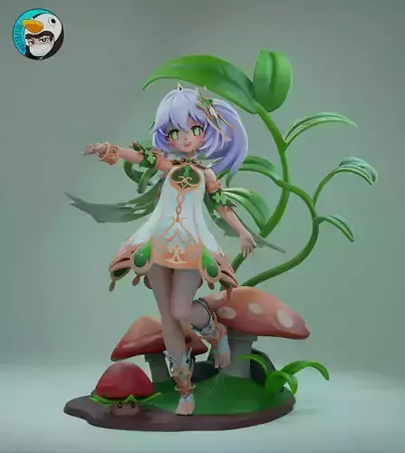 Genshin impact Nahida 3D print model