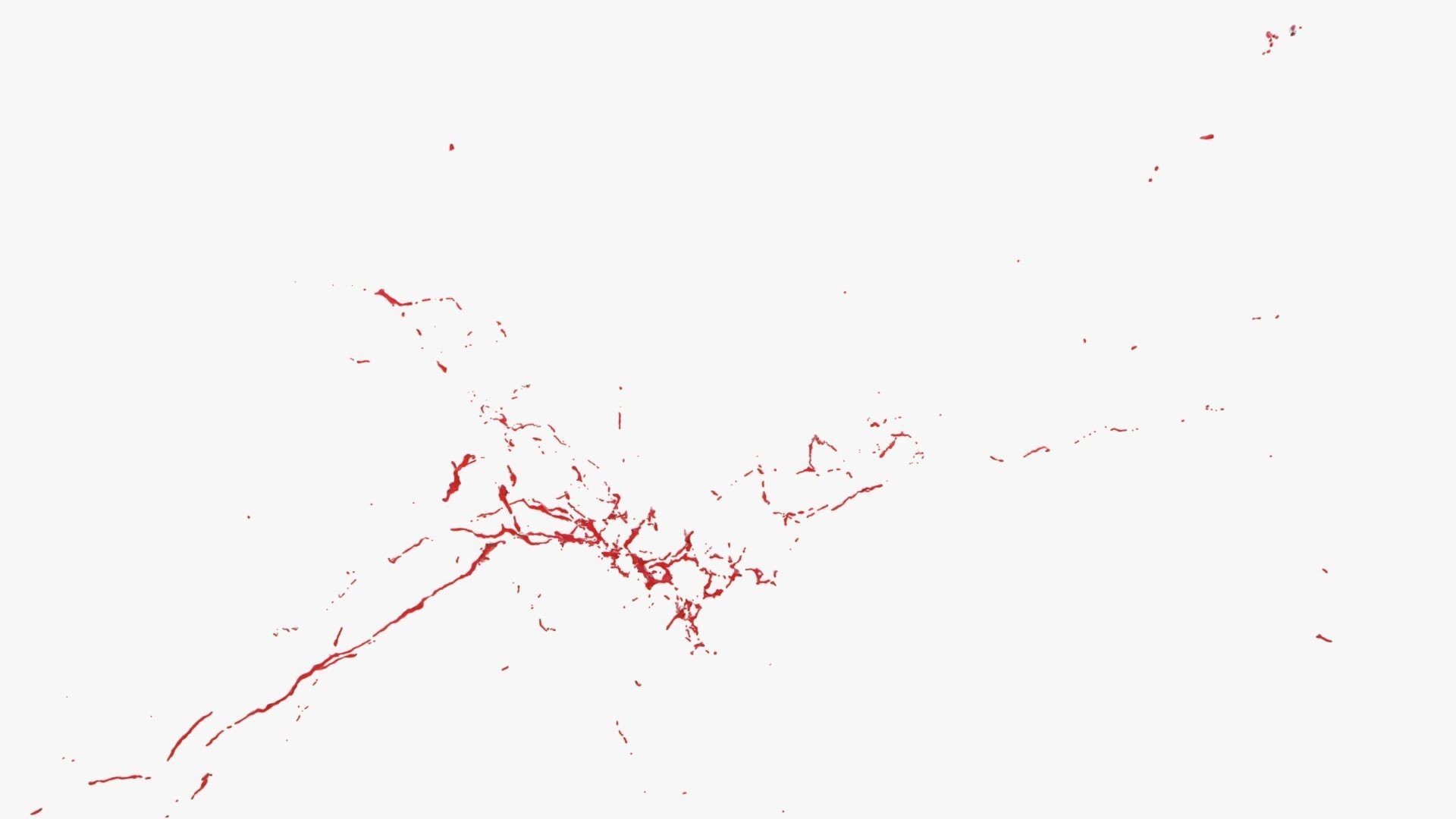 Animated Blood Splash 34 3D model_12