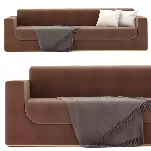 RH Sculptural sofa