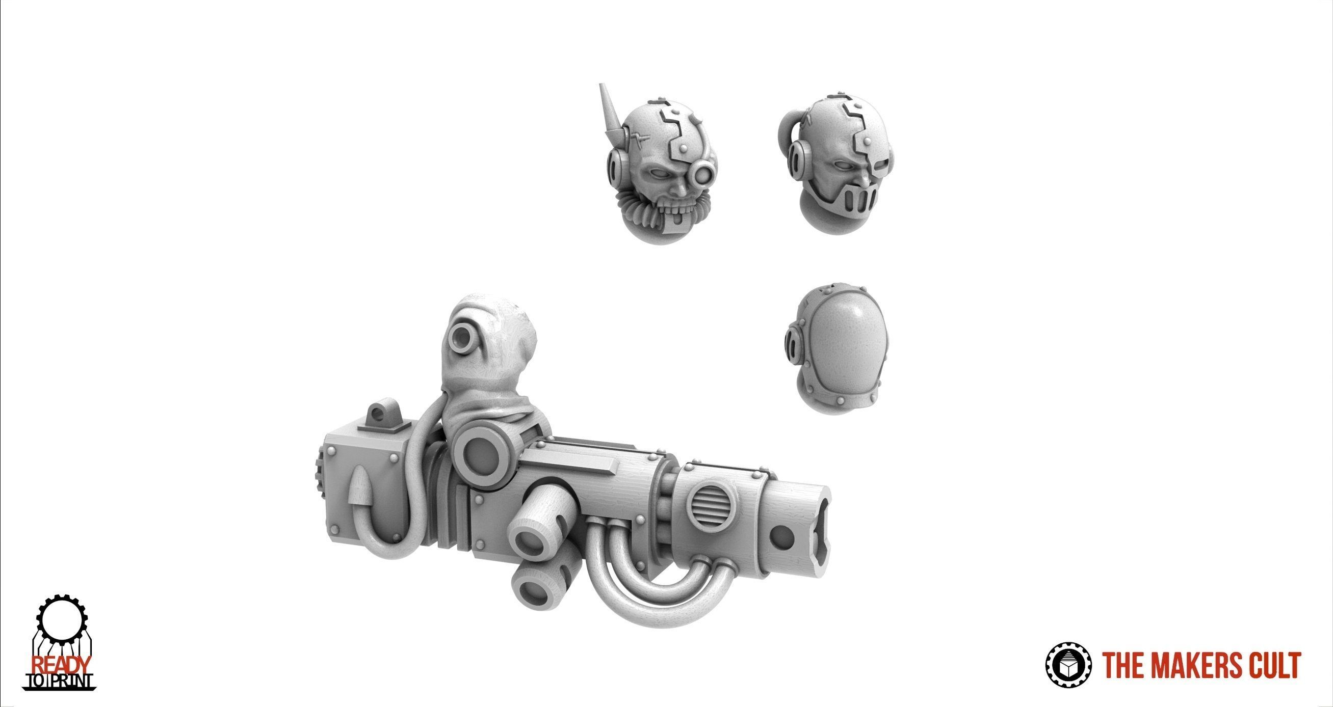 Dark Techno - Battle Thralls 3D print model_5