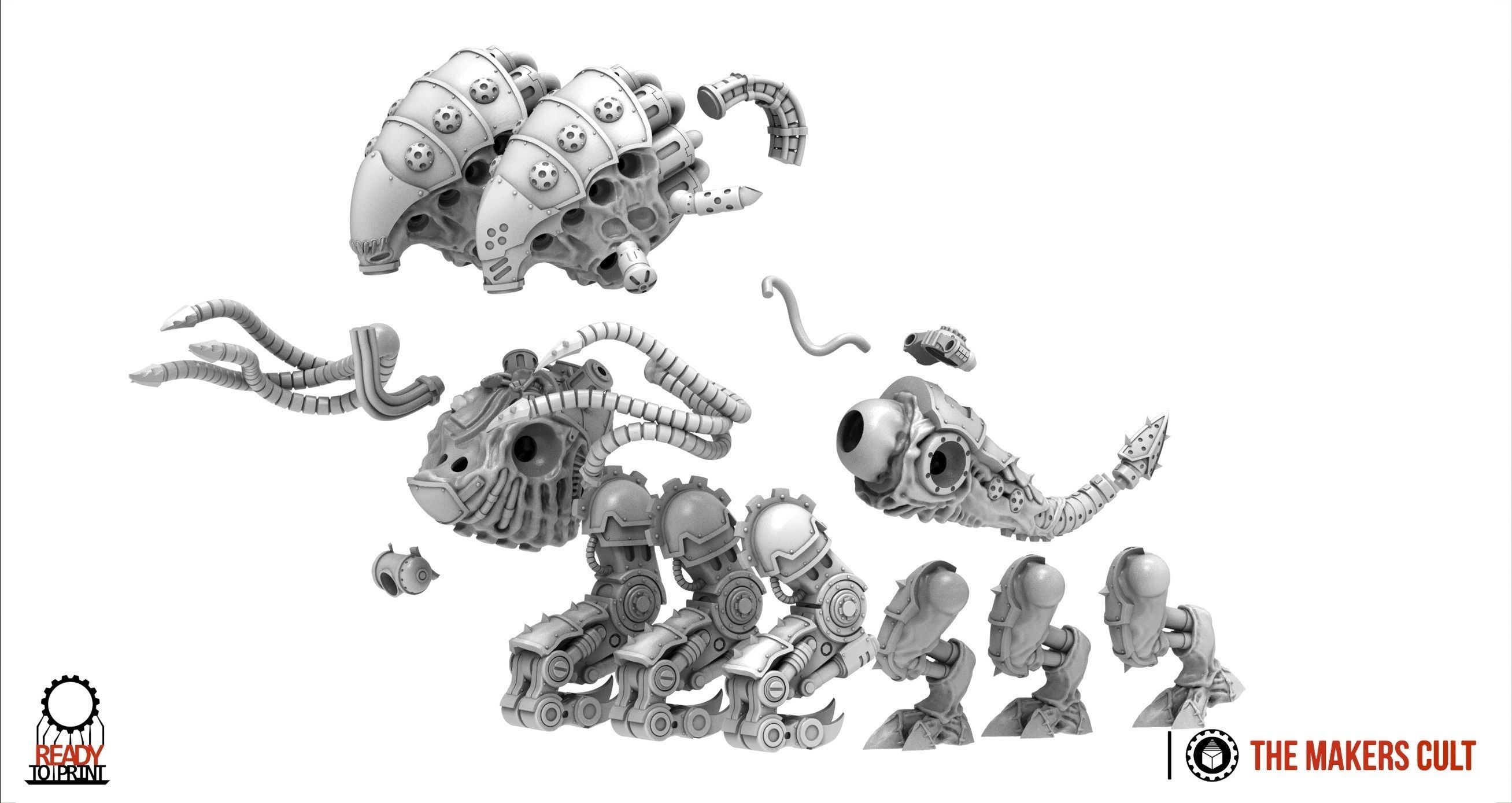 Iron Hive - Noxigoth 3D print model_2