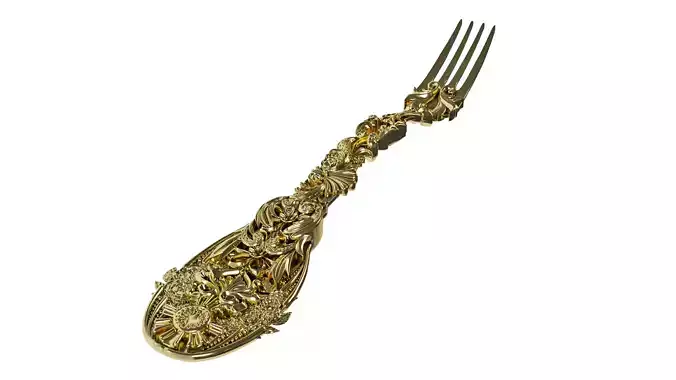 Royal Gold Premium Elite Fork