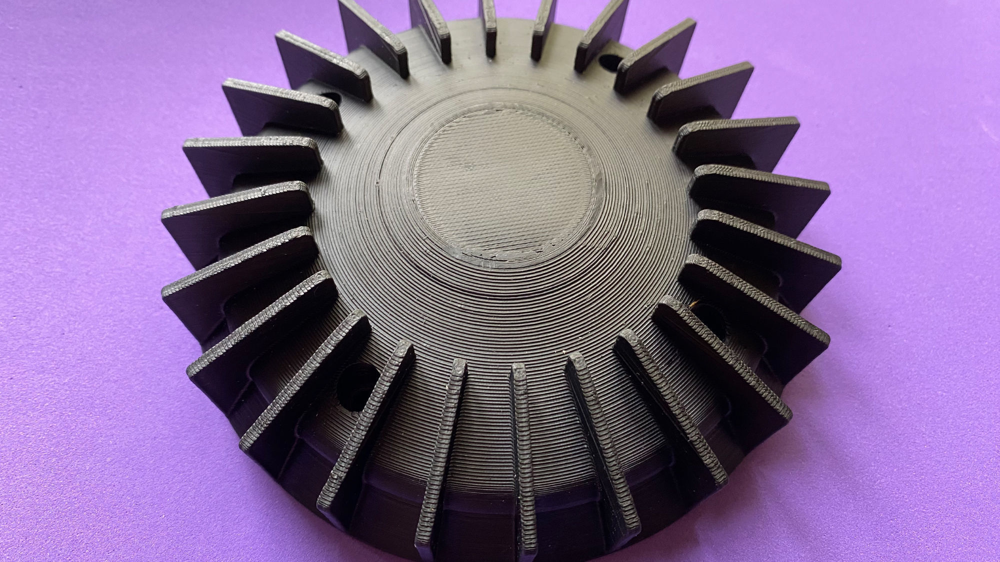 Luefterrad Mofa 3D print model_3