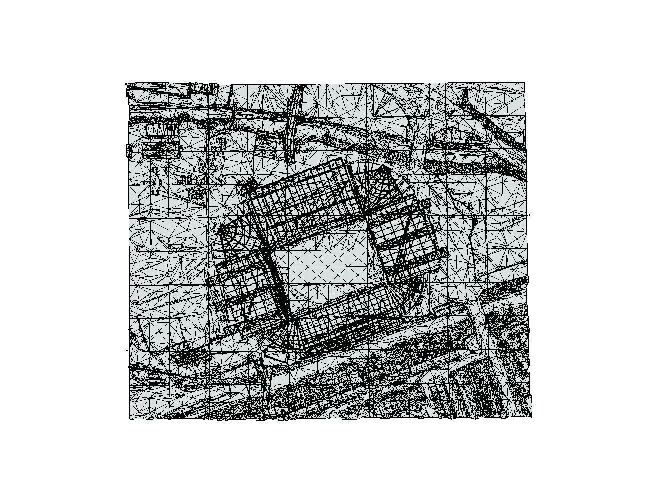 Old Trafford Stadium - Manchester United Low-poly 3D model_7