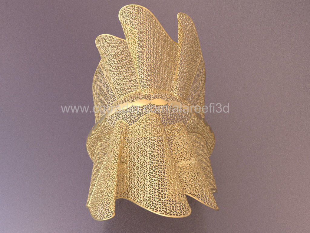 Long Ultra Vision Bangle 004 3D print model_14