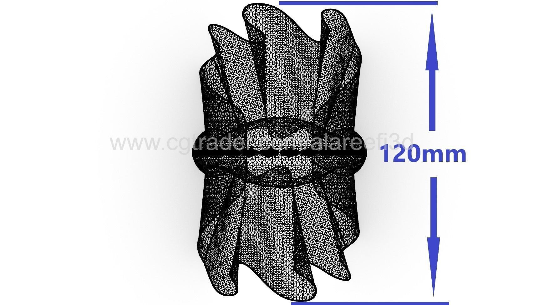 Long Ultra Vision Bangle 004 3D print model_2