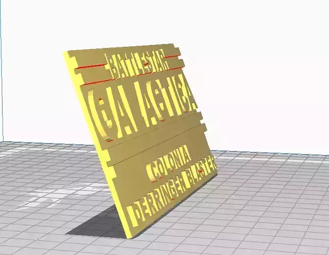 Battle star Galactica Derringer sign