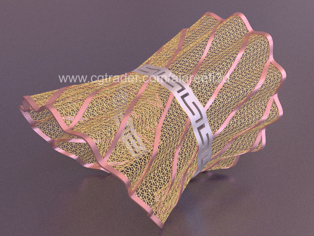 Long Ultra Vision Bangle 006 3D print model_13