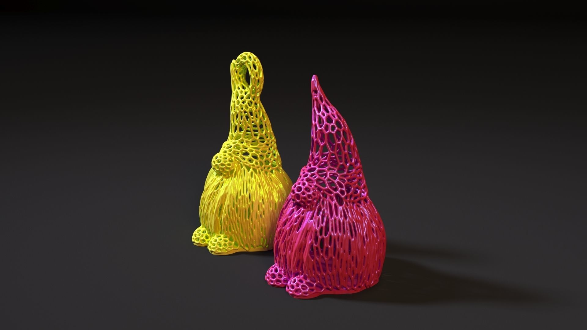 Christmas decoration gnome 3D print model_1