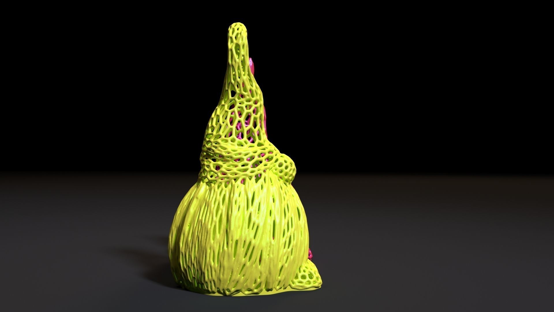 Christmas decoration gnome 3D print model_6