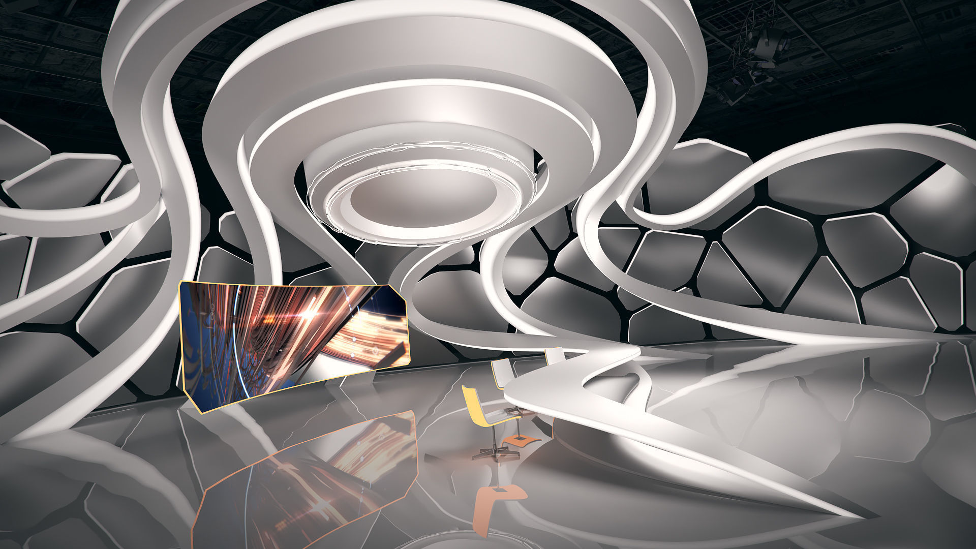 Virtual Studio 33 PBR Low-poly 3D model_8