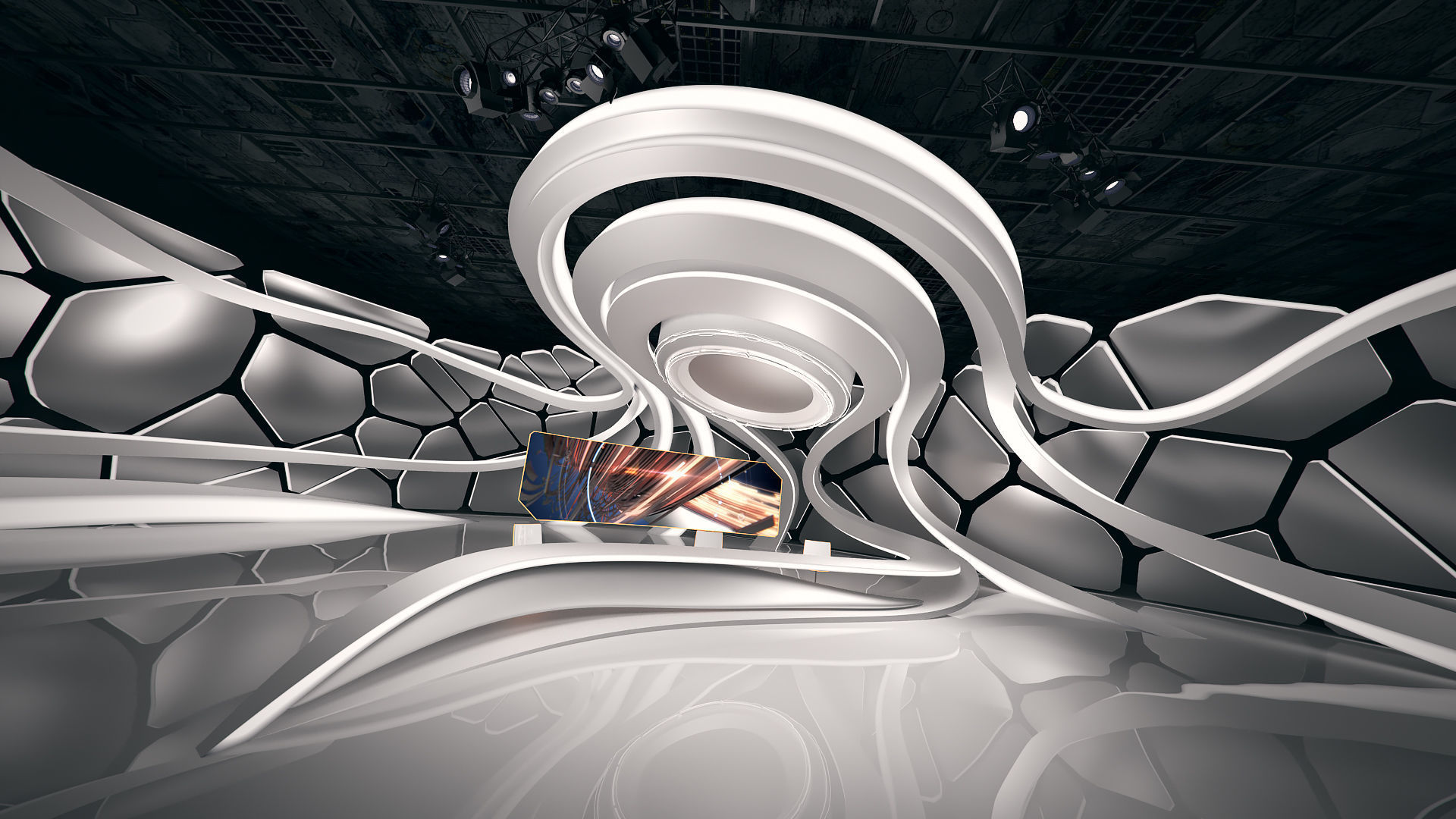 Virtual Studio 33 PBR Low-poly 3D model_9