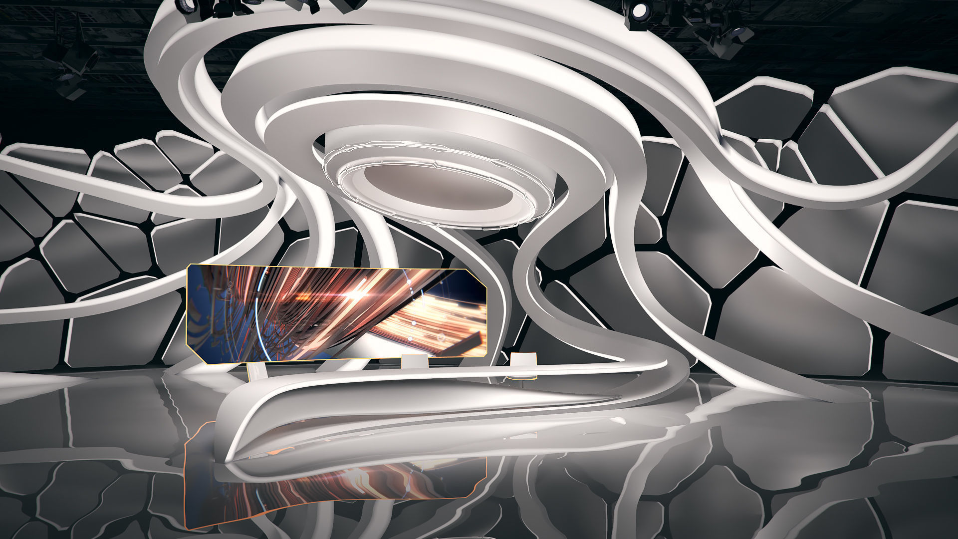 Virtual Studio 33 PBR Low-poly 3D model_1