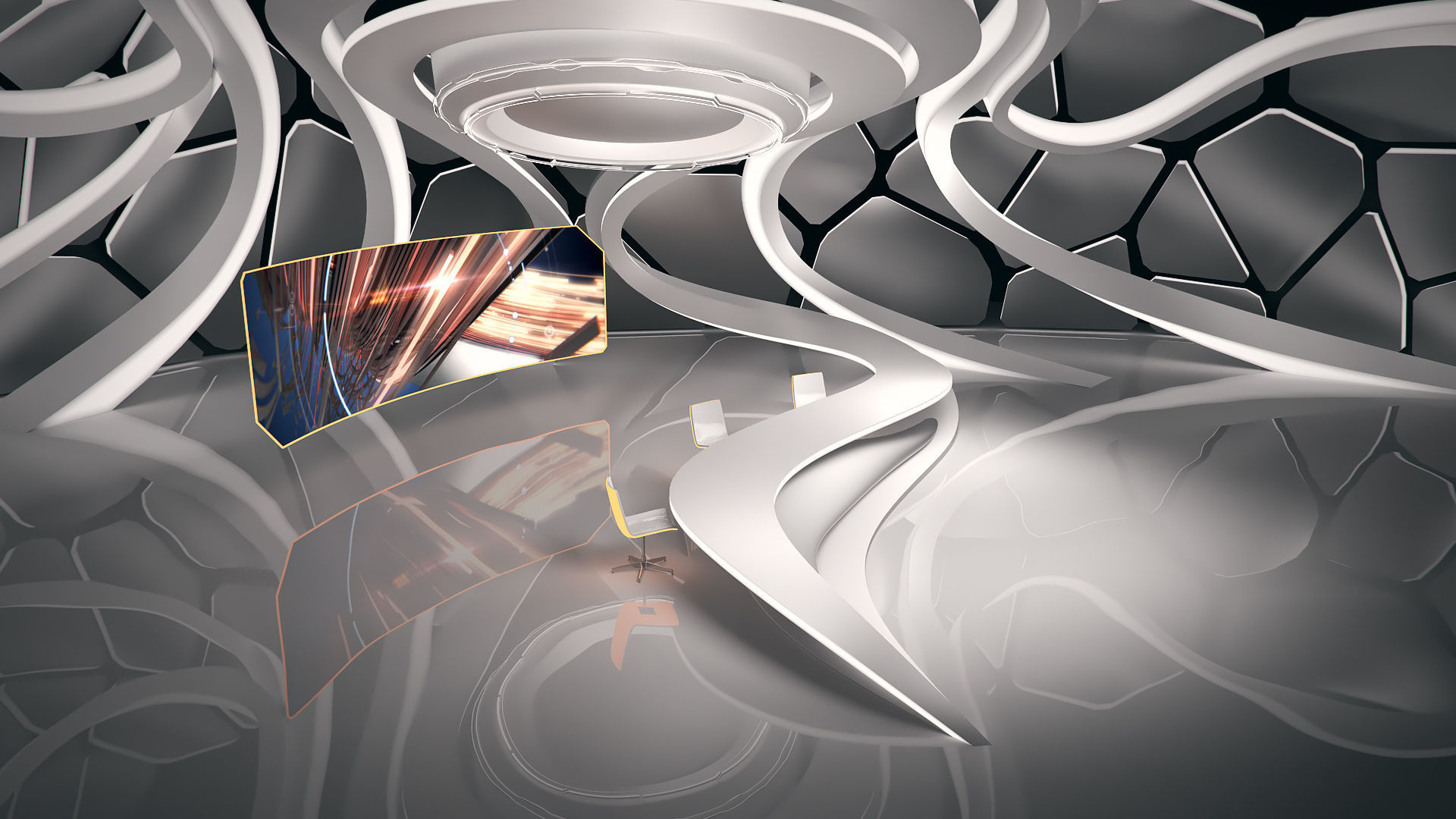 Virtual Studio 33 PBR Low-poly 3D model_7