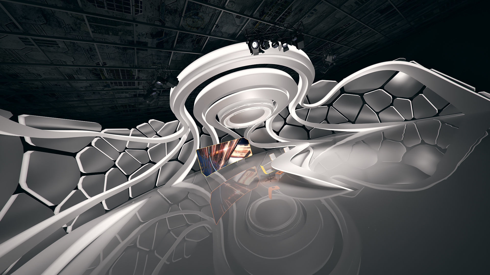 Virtual Studio 33 PBR Low-poly 3D model_10