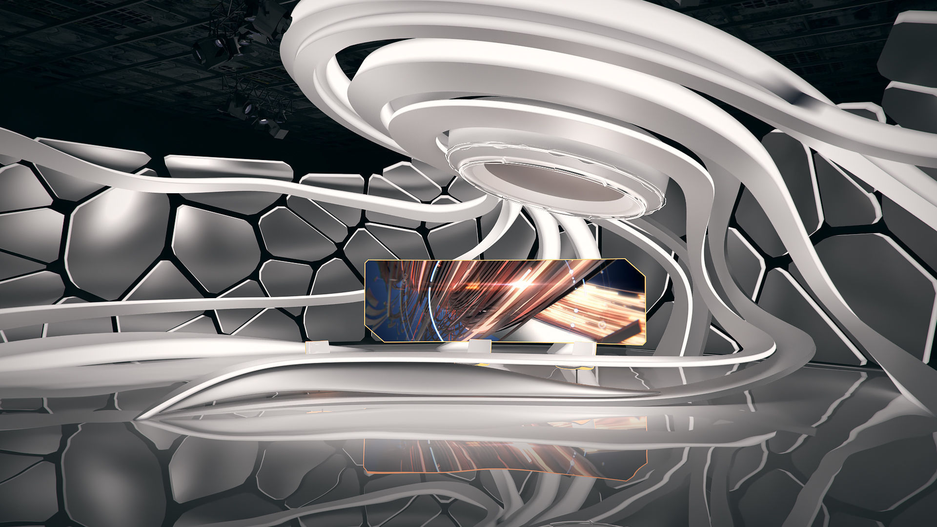 Virtual Studio 33 PBR Low-poly 3D model_3