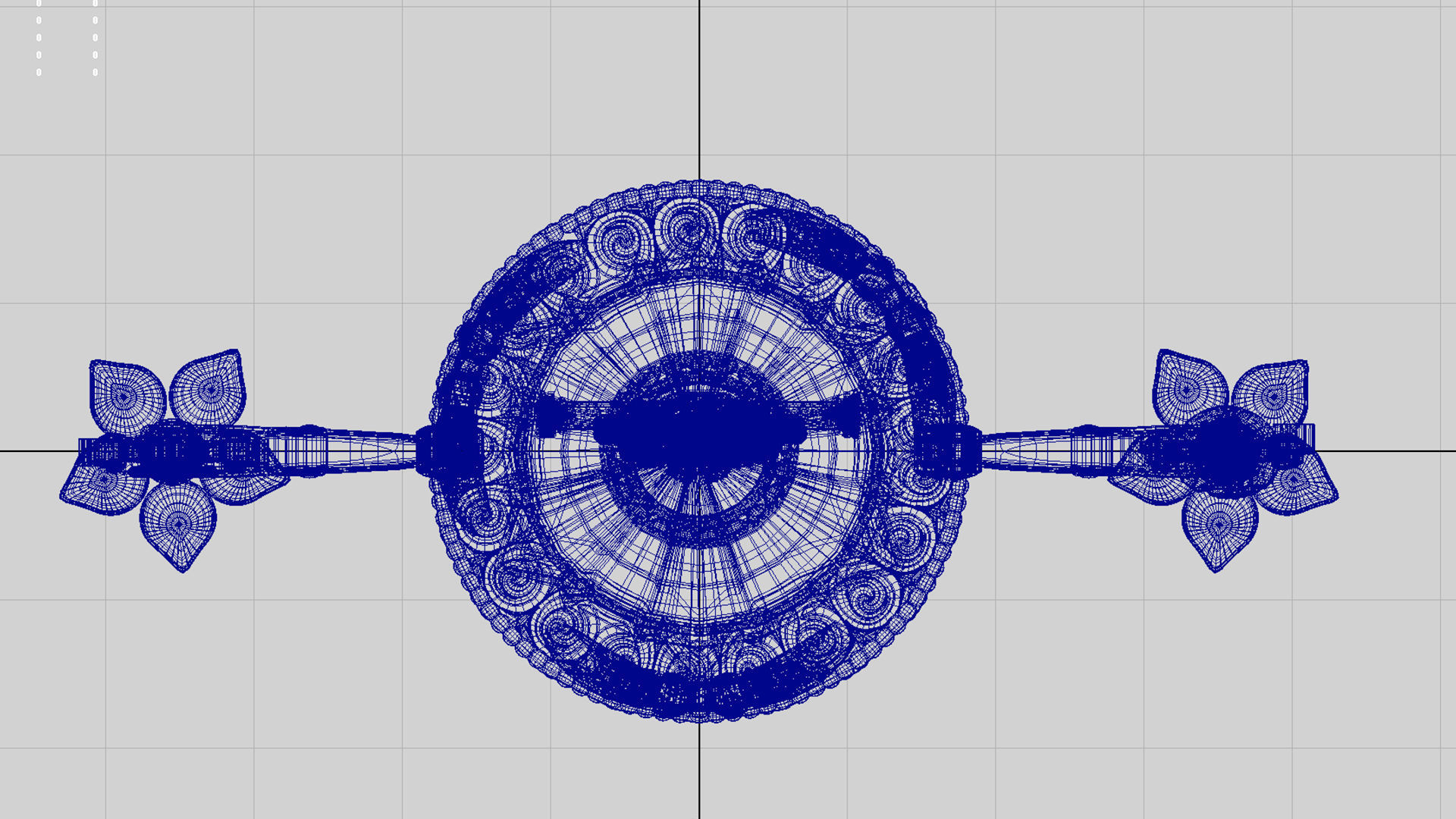 oil lamp venkateswara balaji 3D model_16