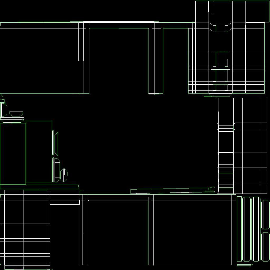 Pavilion with glass sliding partitions 3D model_25