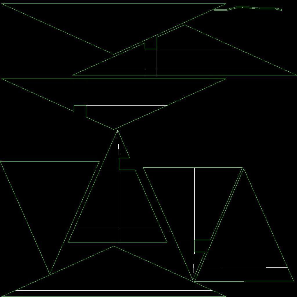 Pavilion with glass sliding partitions 3D model_24