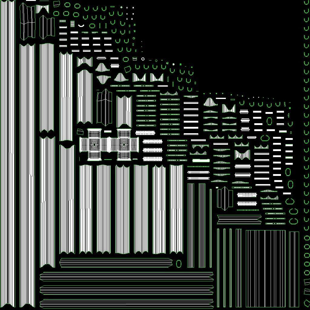 Pavilion with glass sliding partitions 3D model_23