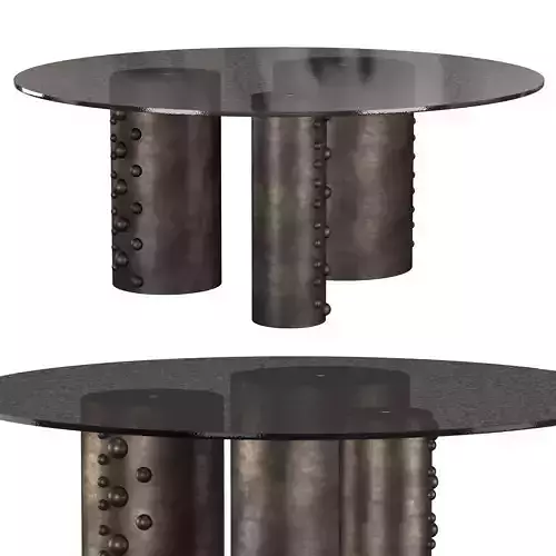 Fiona Barrett Campbell Column Coffee table 3D model