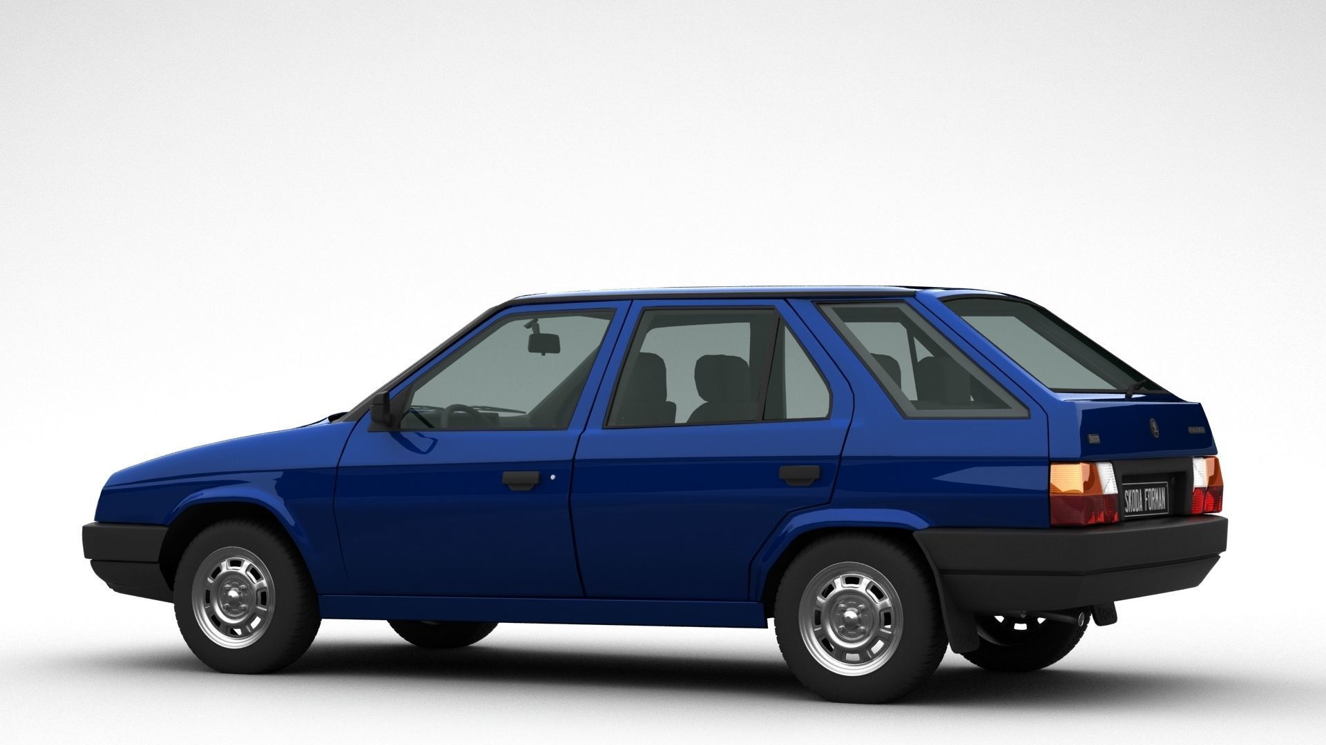 Skoda Forman 3D model_2
