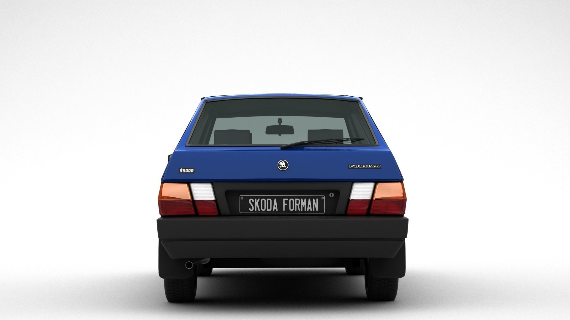 Skoda Forman 3D model_4