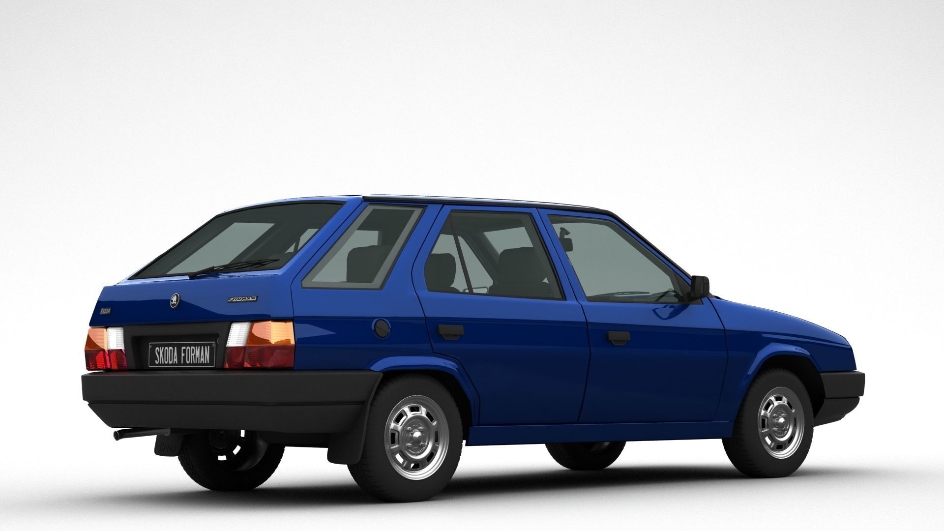 Skoda Forman 3D model_6