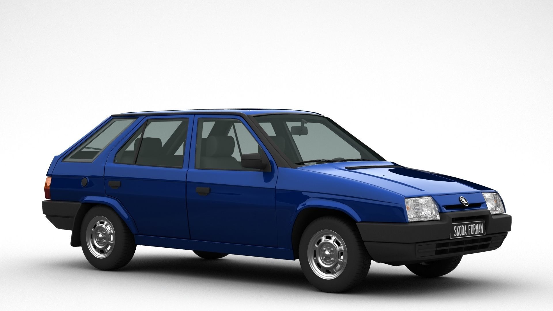 Skoda Forman 3D model_8